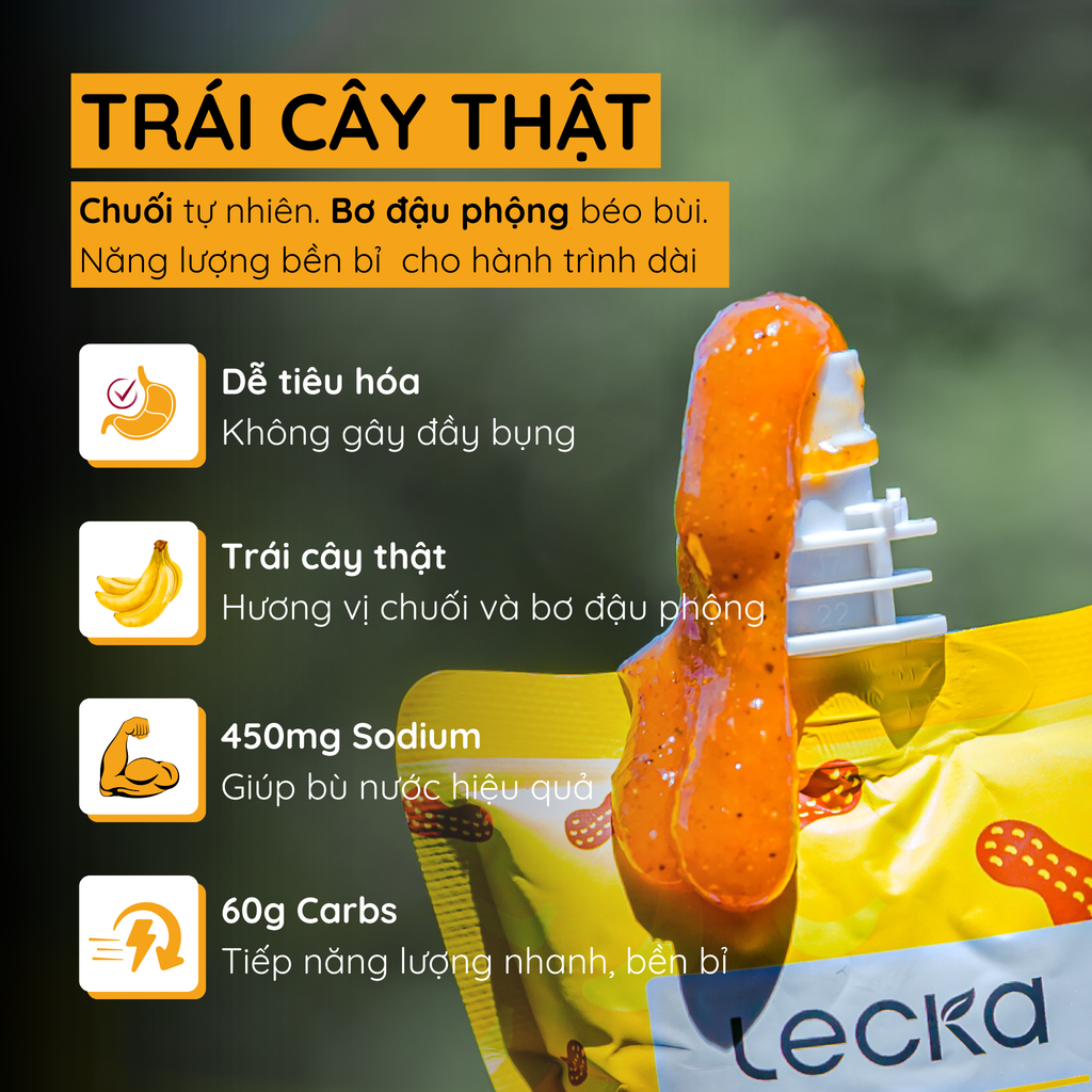 Ultra Gel Vị Chuối Bơ Đậu