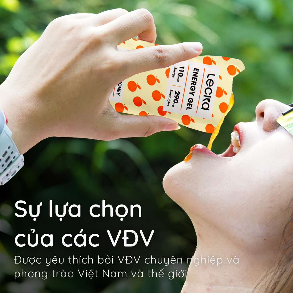 Gel năng lượng vị Tắc Mật Ong