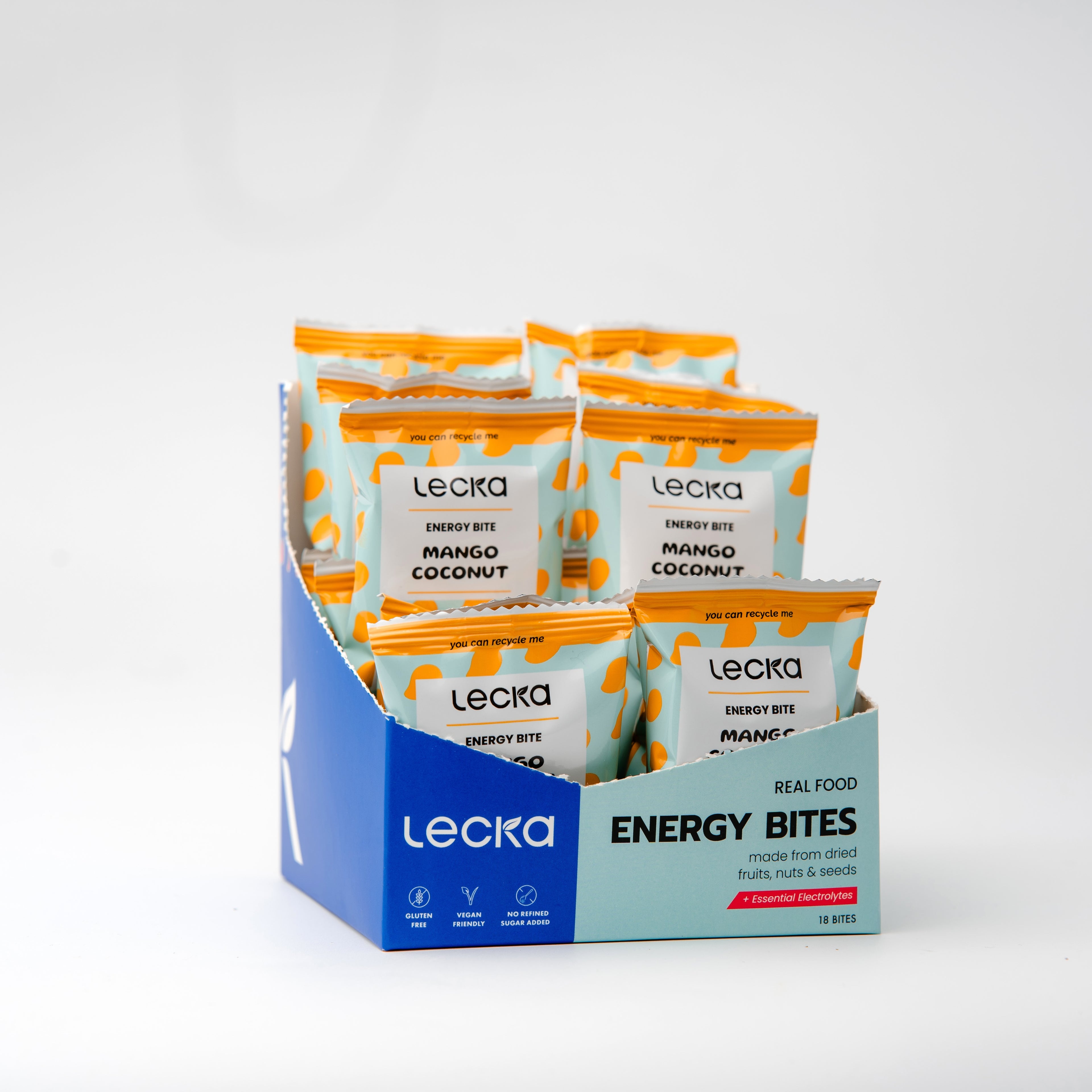 Thanh năng lượng Lecka Energy Bite 20g vị Xoài dừa