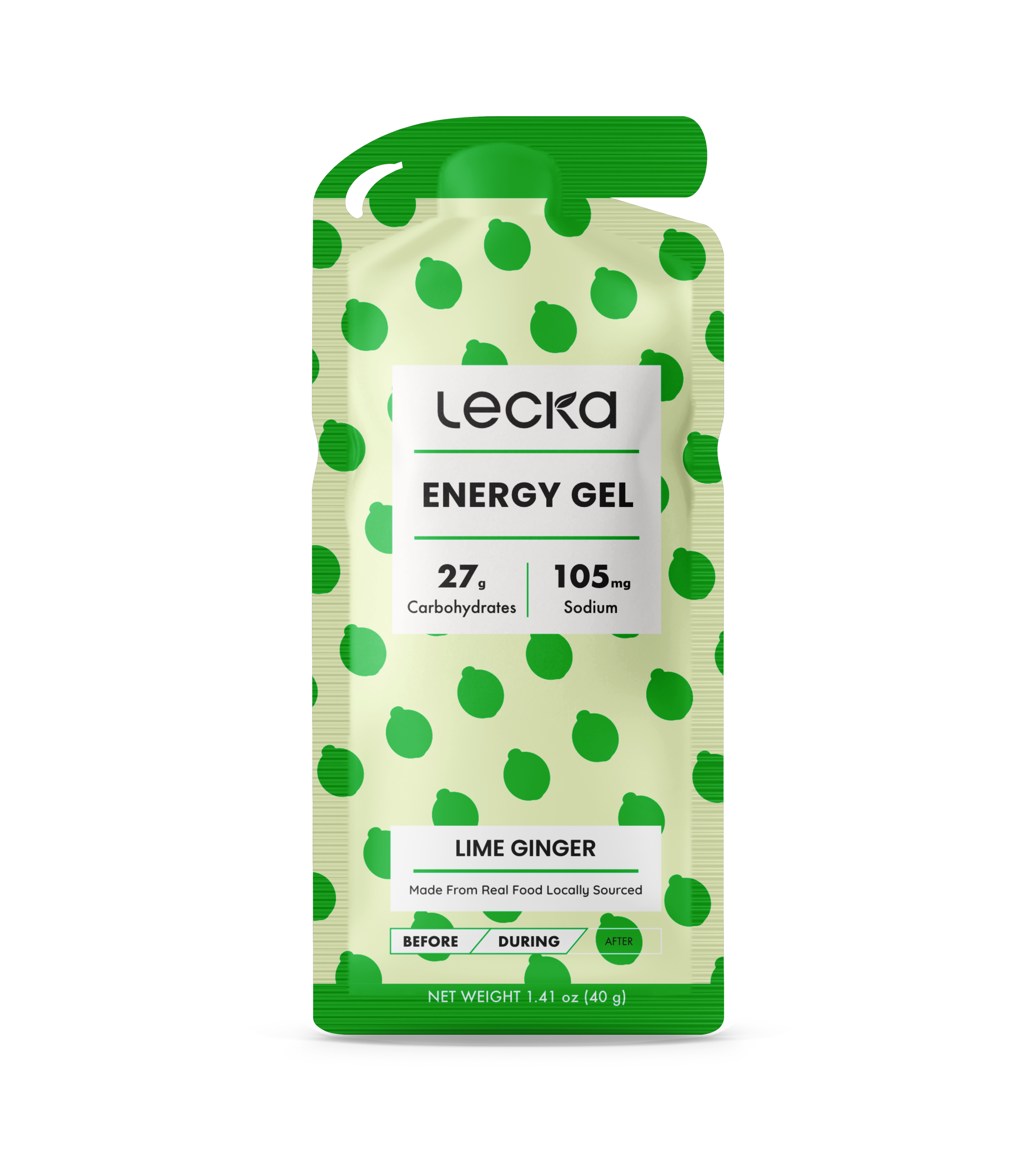 Gel năng lượng vị Chanh Gừng
