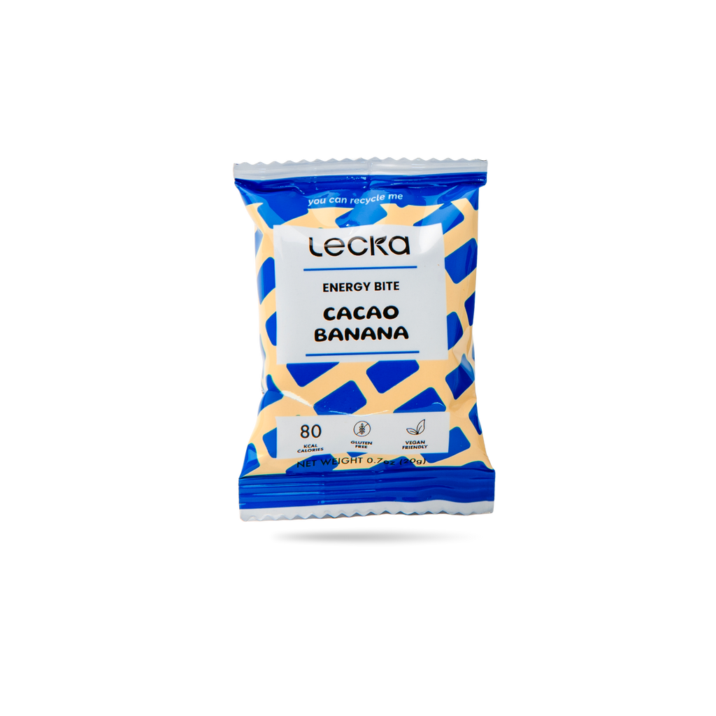 Thanh năng lượng Lecka Energy Bite 20g vị Cacao Chuối